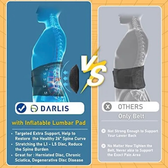 Darlis Back Brace Support - Picture 4 of 9